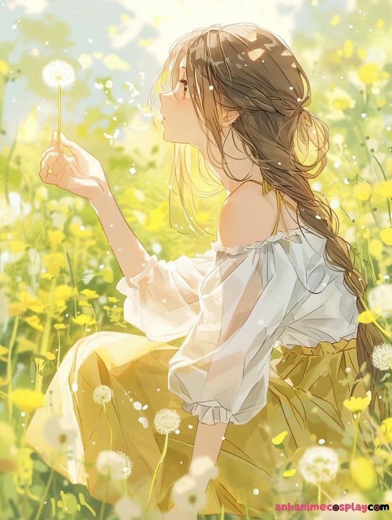 hình nền anime nữ điện thoại