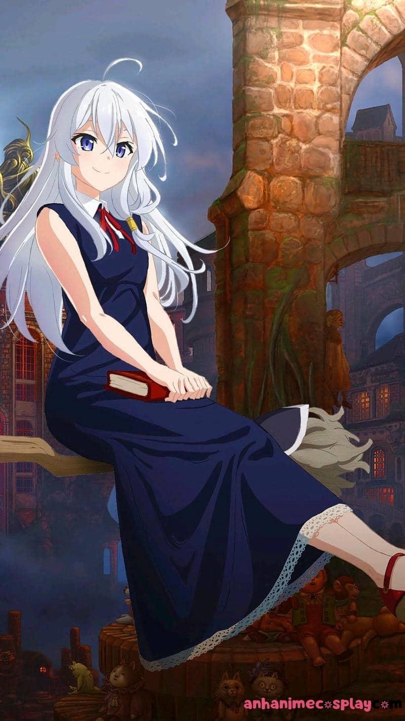 hình nền anime nữ nghệ thuật