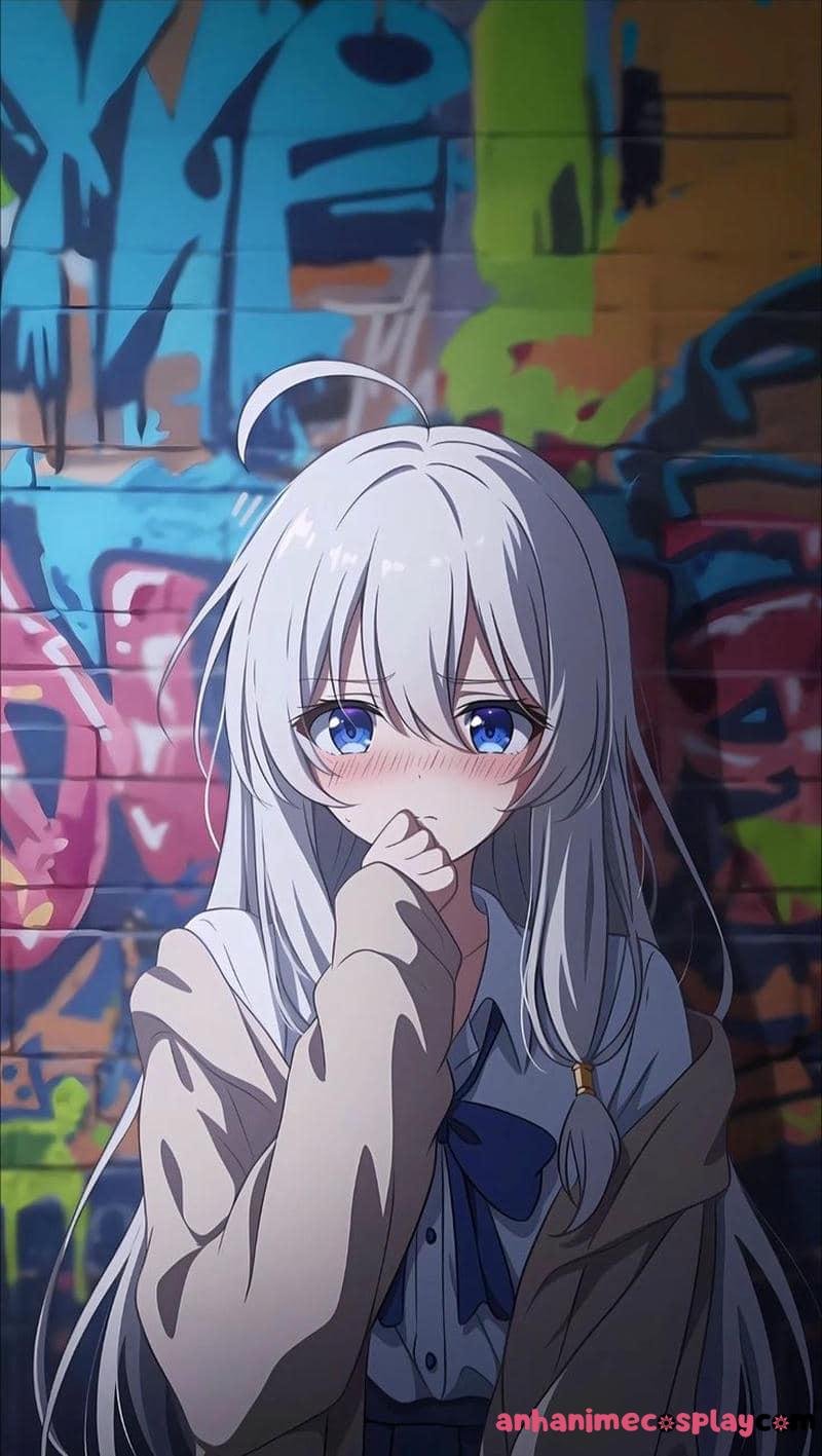 hình nền anime nữ quyến rũ