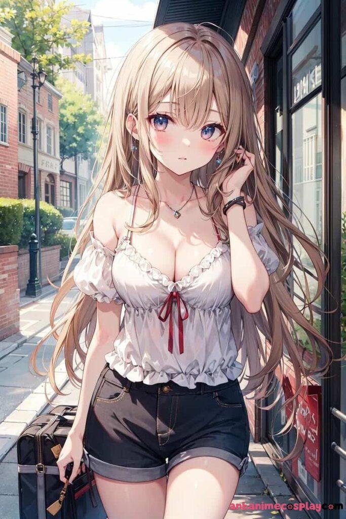 hình nền anime nữ thần thái