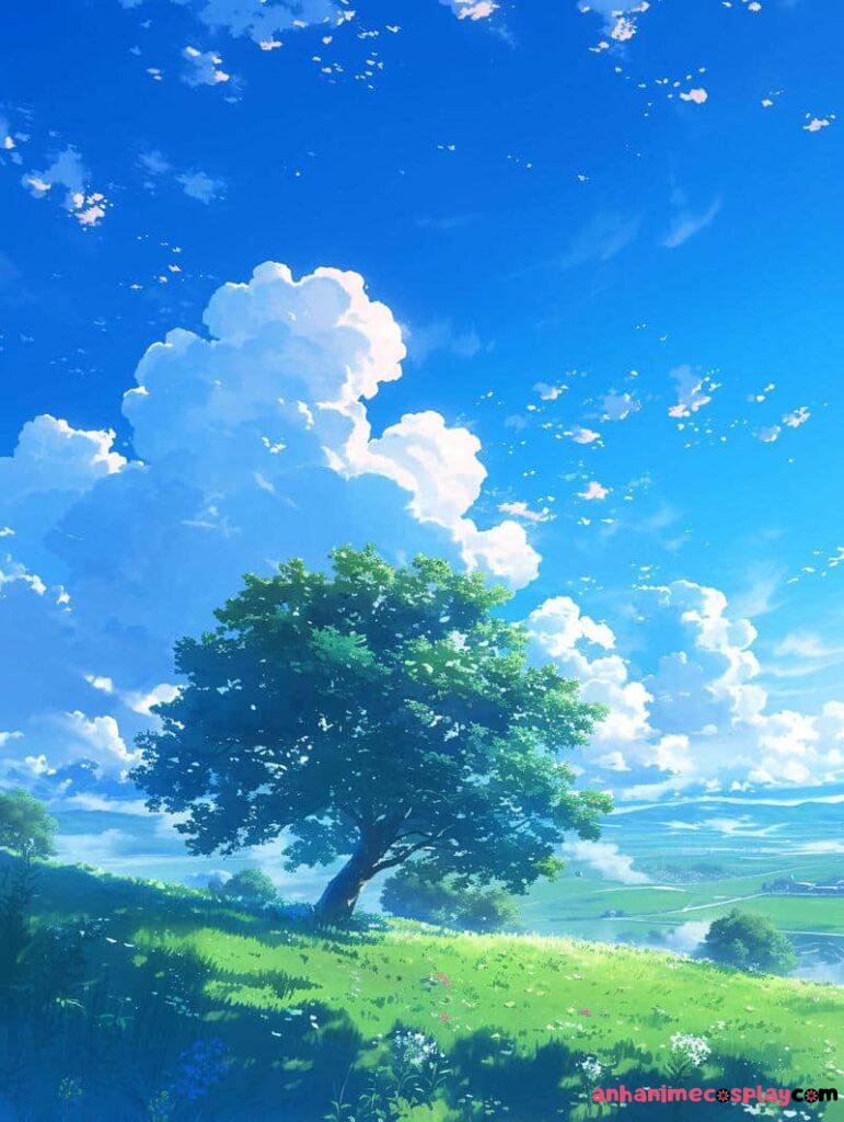 hình phong cảnh anime