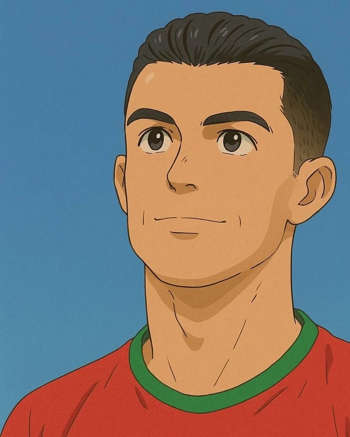 hình ronaldo anime