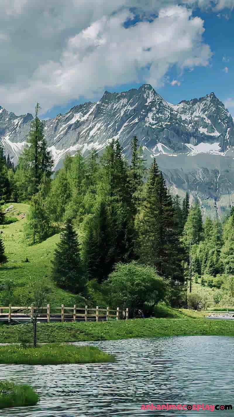 hình thiên nhiên anime 4k