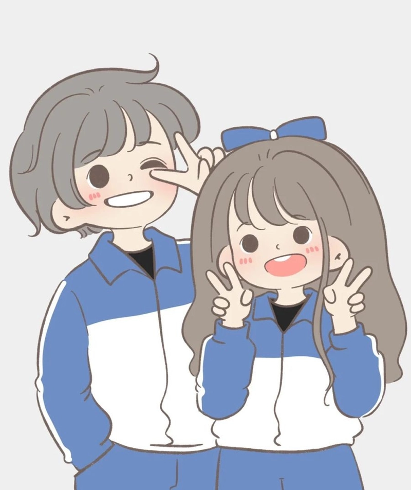 hình vẽ chibi học sinh