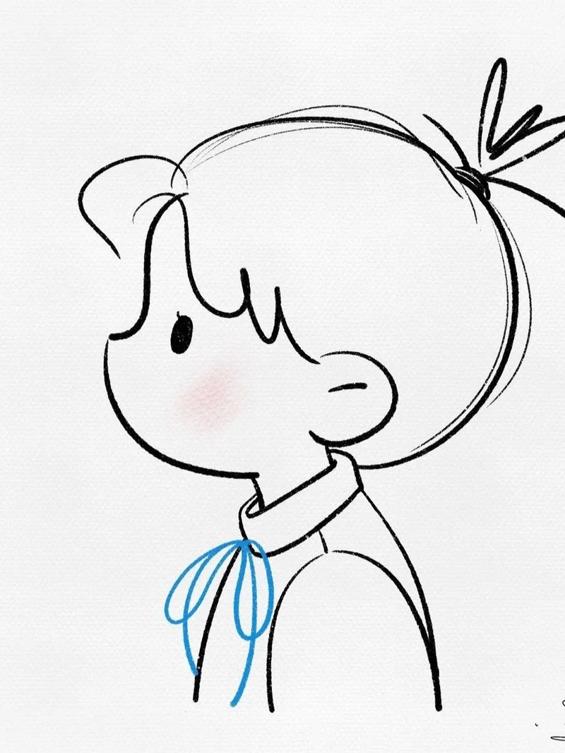 hình vẽ chibi nữ cute dễ thương