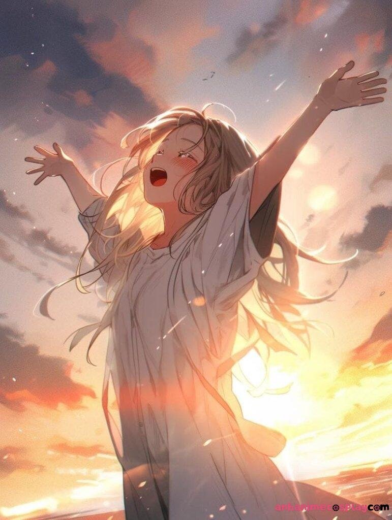 hoàng hôn anime vui