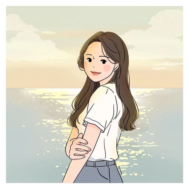 học sinh nữ chibi cấp 2