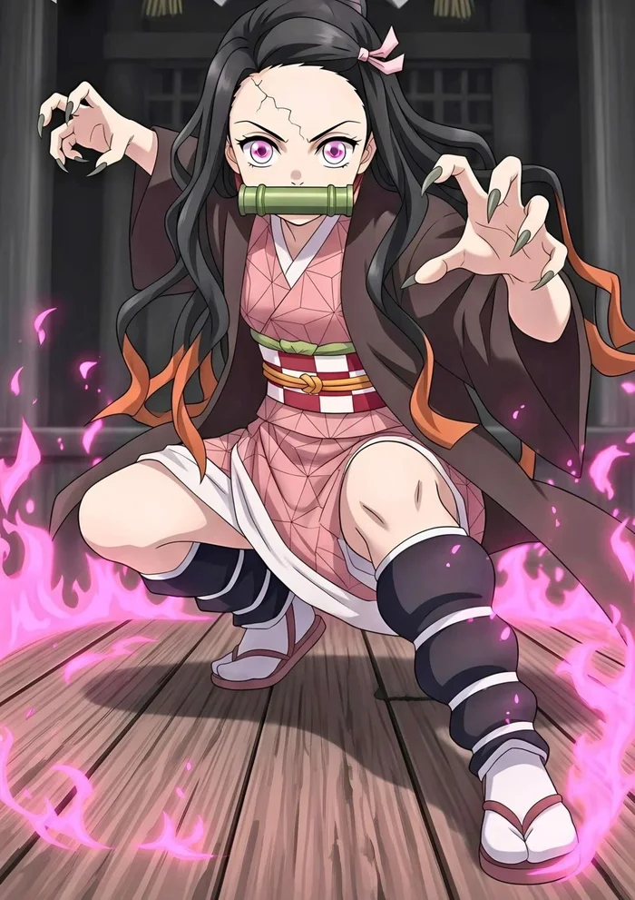 kamado nezuko nhân vật nổi tiếng