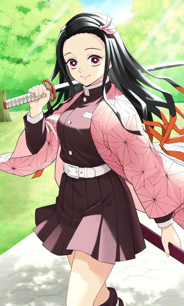 kamado nezuko nhân vật nữ trong kimetsu no yaiba
