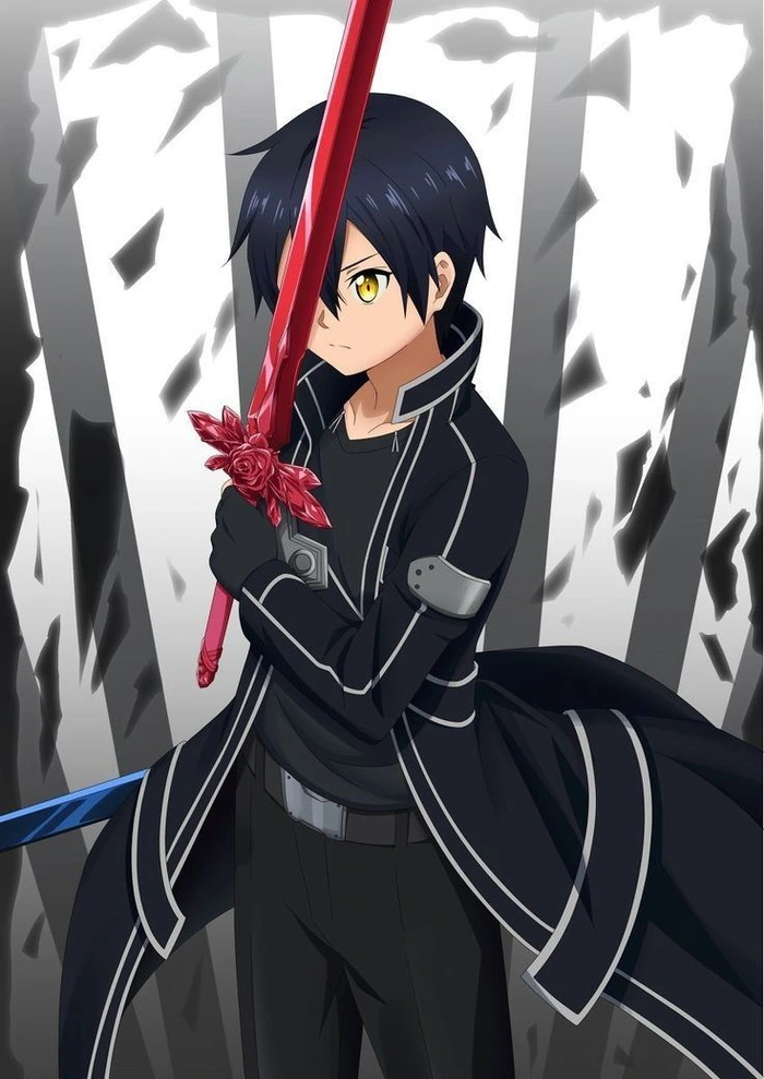 kirito anime anime art