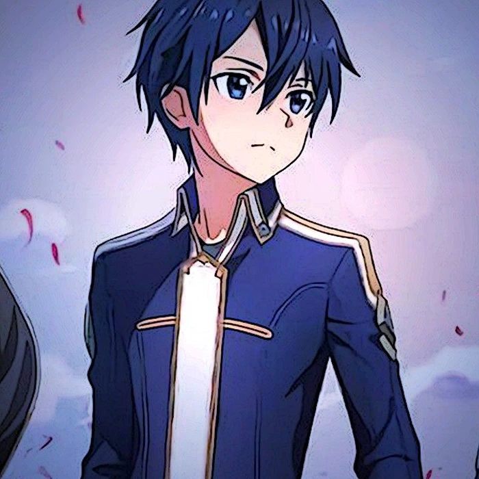 kirito anime iconic