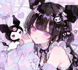 kuromi anime đáng yêu cute