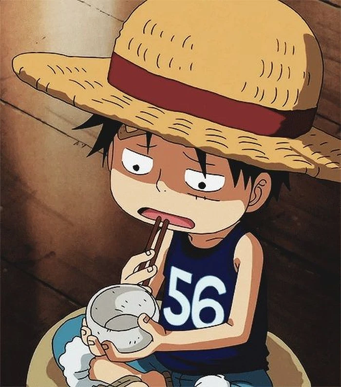 luffy manga art