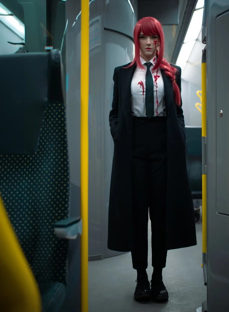 makima cosplay phong cách