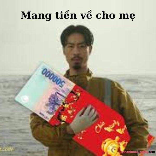 mang tiền về cho mẹ