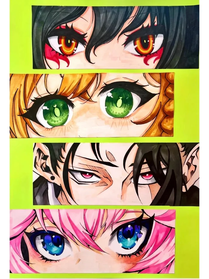 mắt anime dễ thương