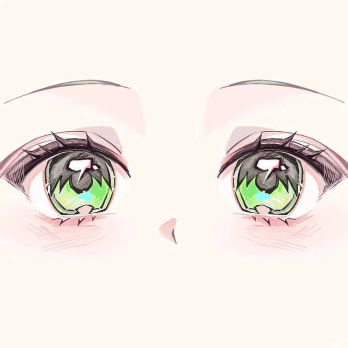 mắt anime fanart