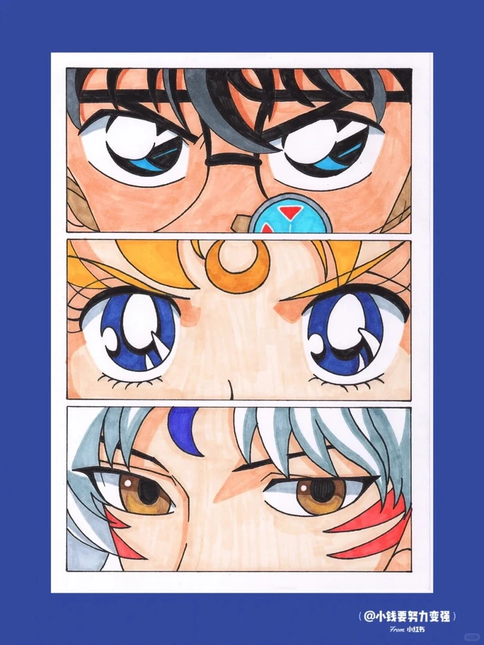 mắt anime tinh nghịch