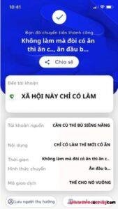 meme chuyển khoản bill fake siêu hài