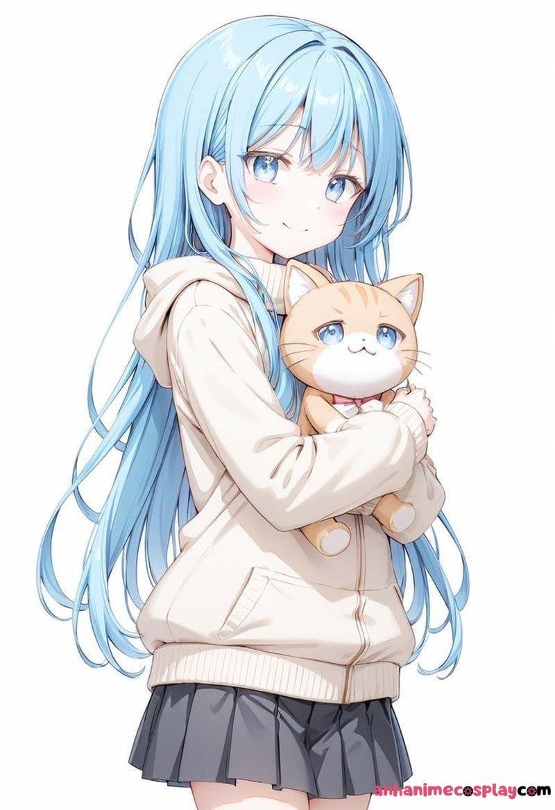 mèo anime iu ảnh