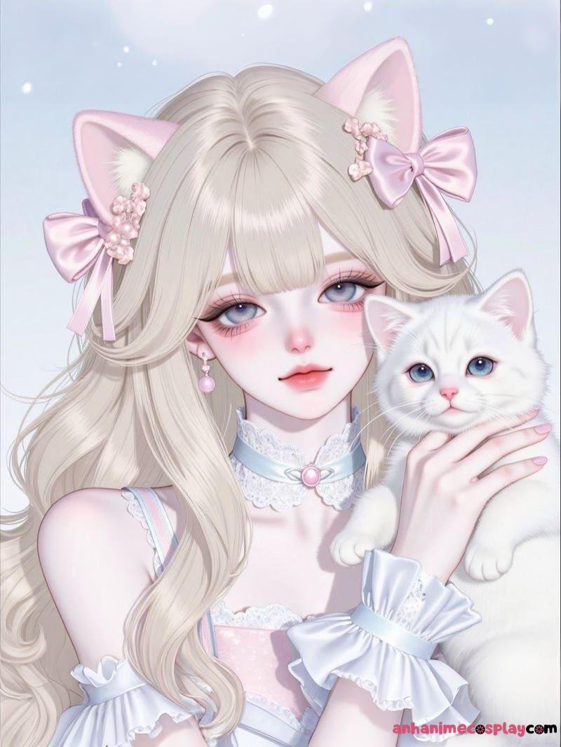 mèo anime iu