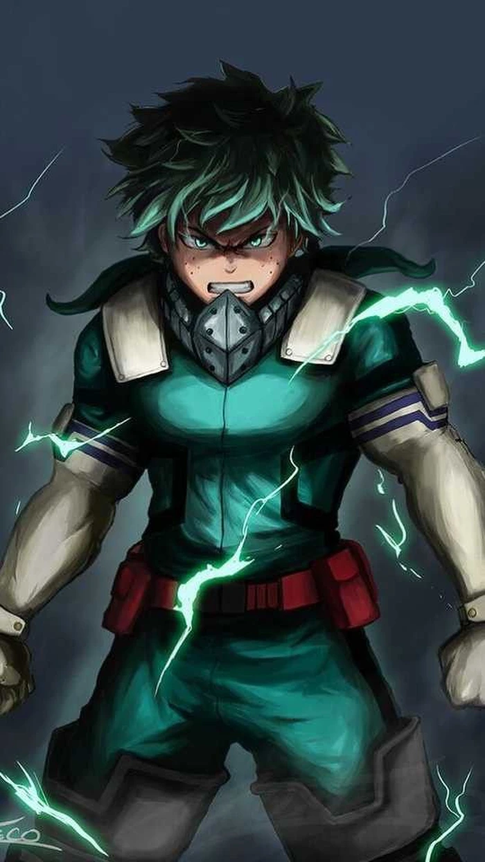 midoriya izuku anime hành động nổi tiếng