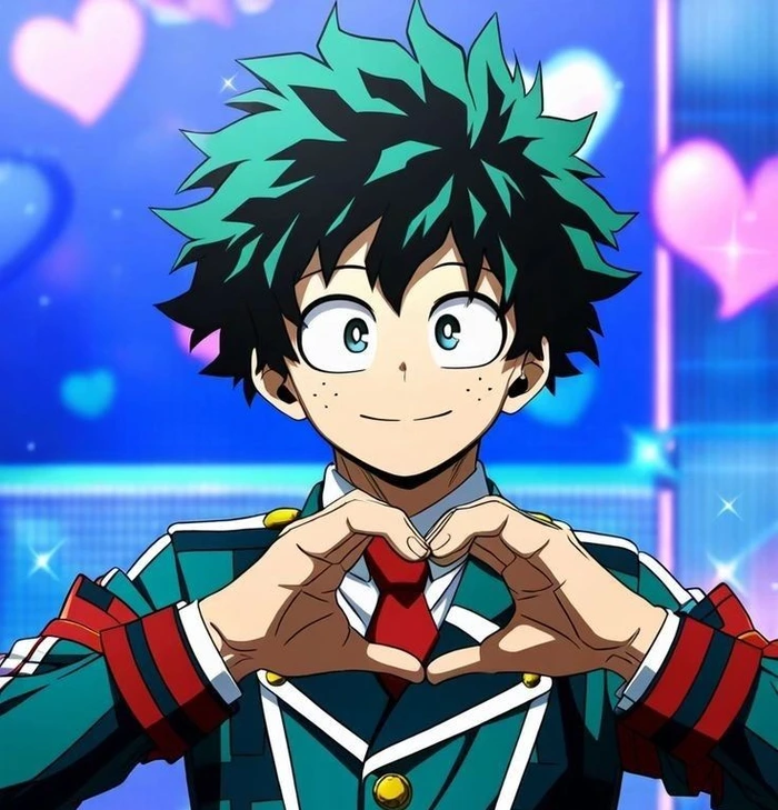 midoriya izuku anime nổi tiếng toàn cầu