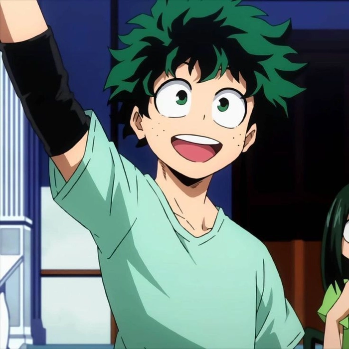 midoriya izuku biểu tượng anh hùng
