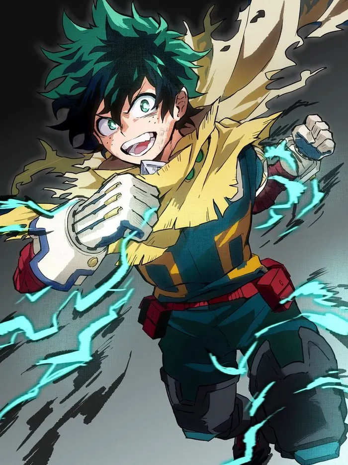 midoriya izuku nhân vật anime nổi bật