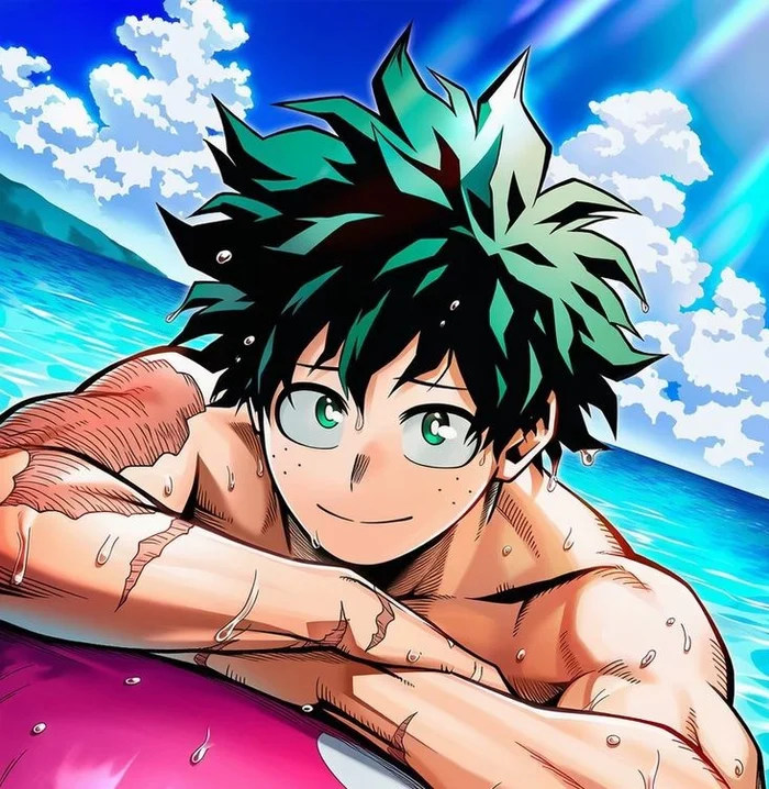midoriya izuku trong my hero academia