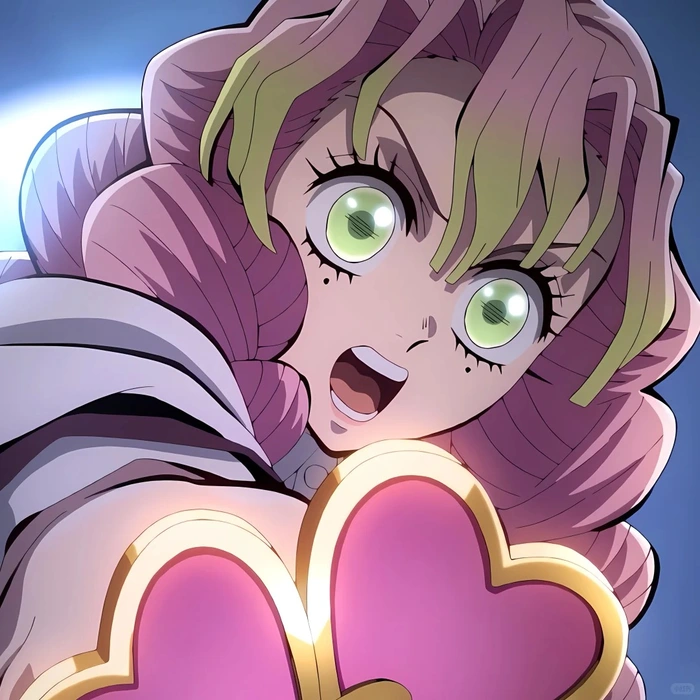 mitsuri anime nghệ thuật