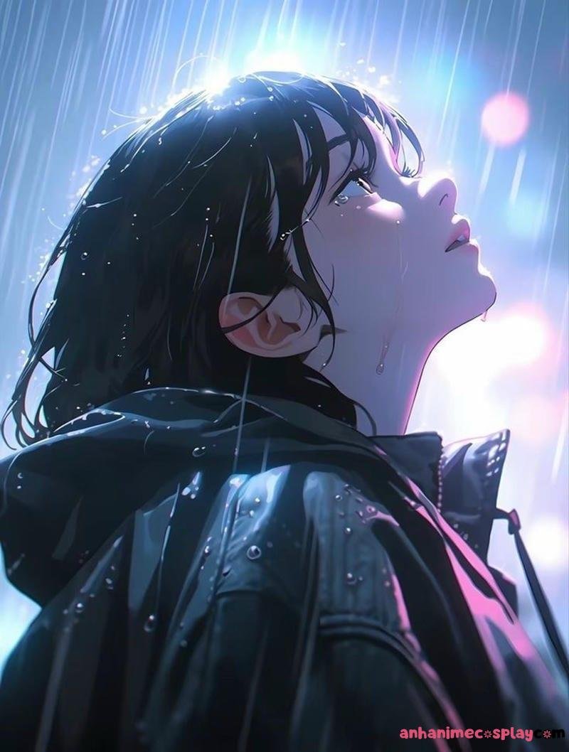 mưa buồn anime iu