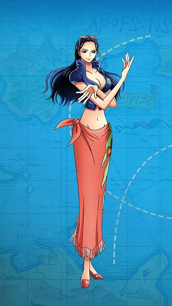 nico robin nhân vật hoạt hình xinh đẹp