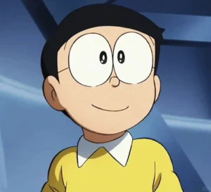 nobita vui vẻ