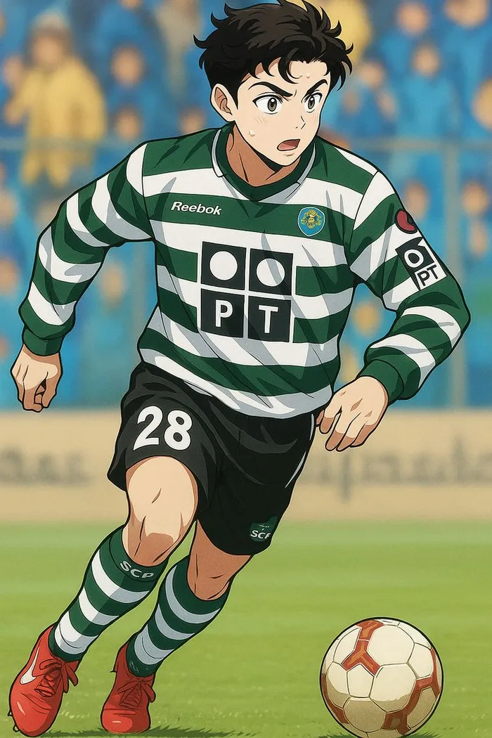 ronaldo anime ấn tượng
