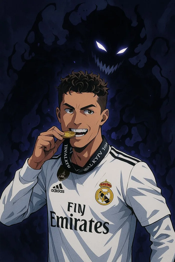 ronaldo anime anime art