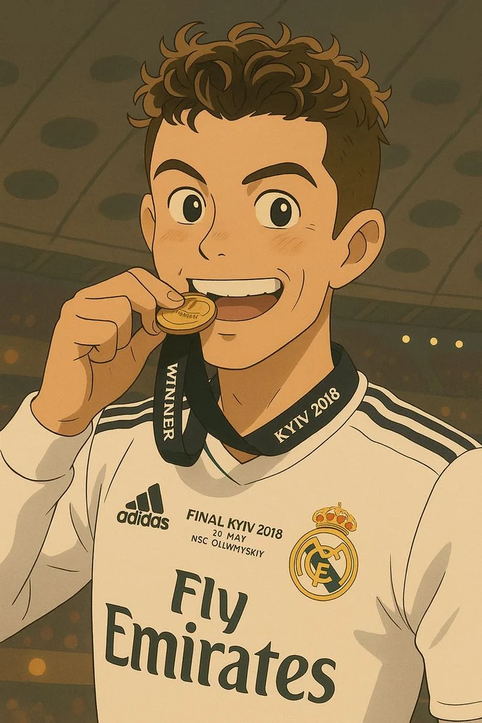 ronaldo anime football