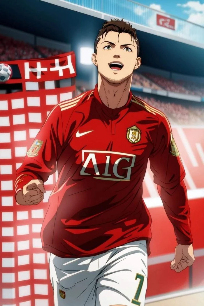ronaldo fanart anime