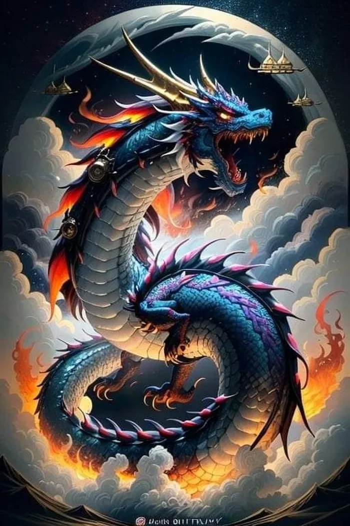 rồng anime huyền bí