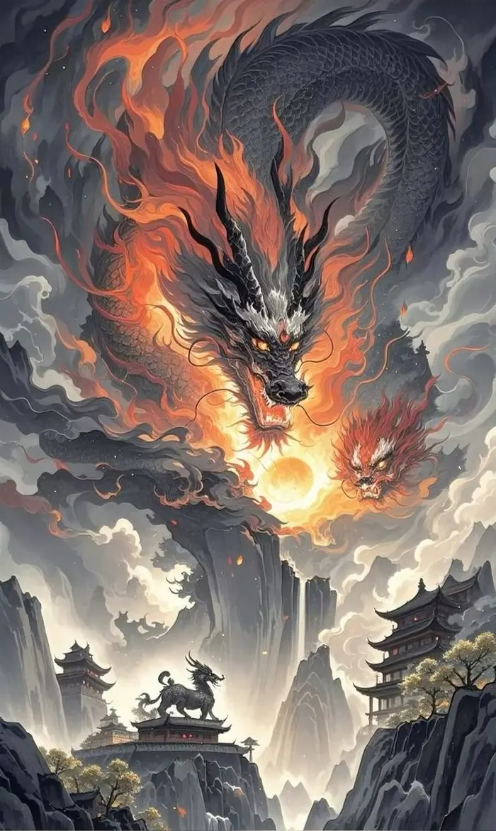 rồng anime mạnh mẽ