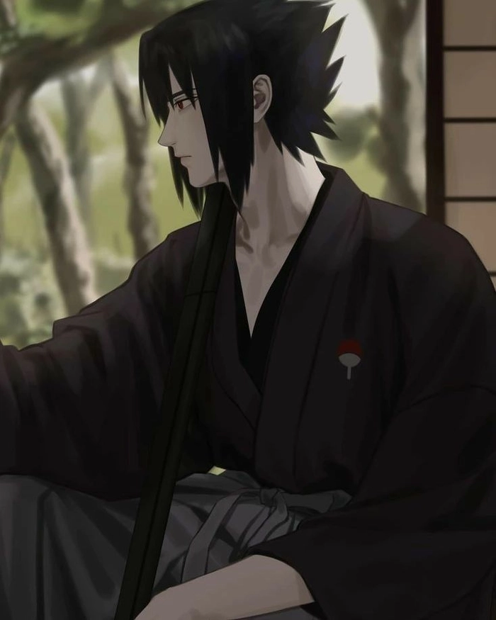 sasuke uchiha anime đình đám
