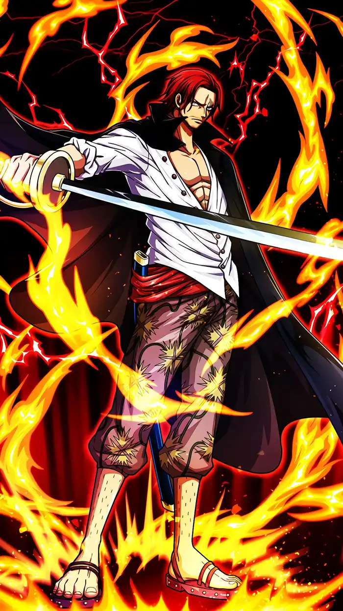 shanks thuyền trưởng băng tóc đỏ