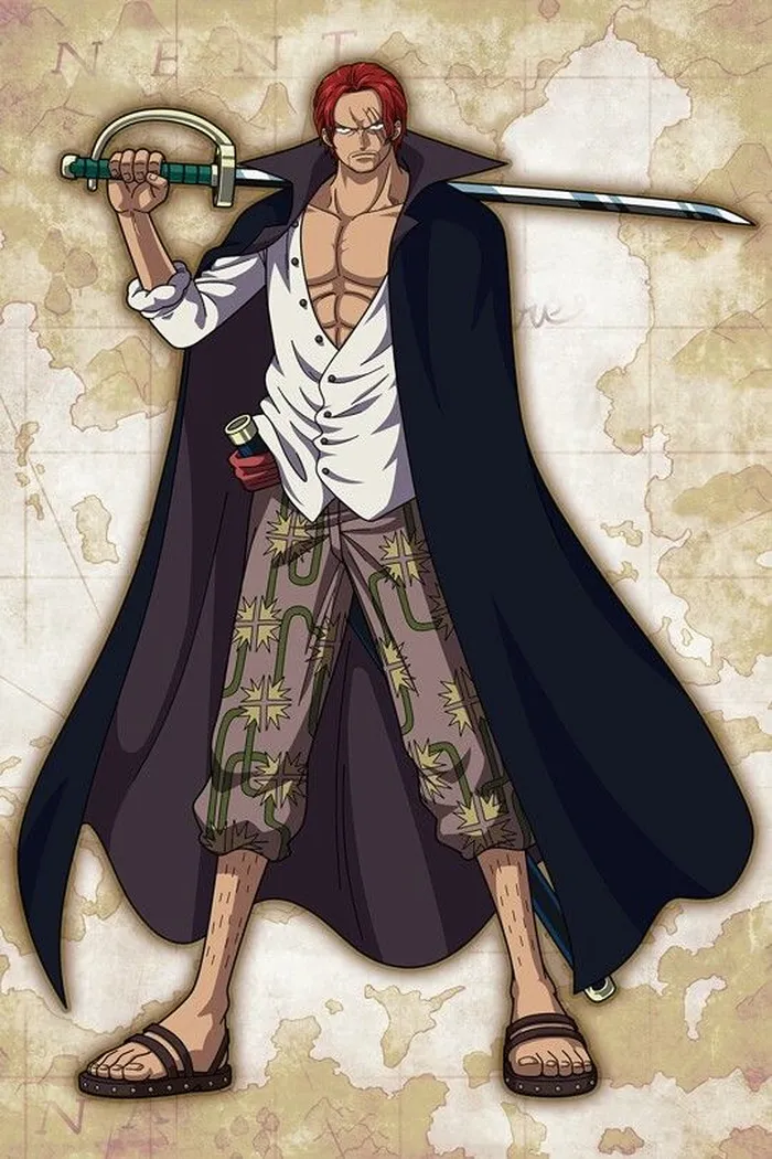 shanks tứ hoàng trong one piece