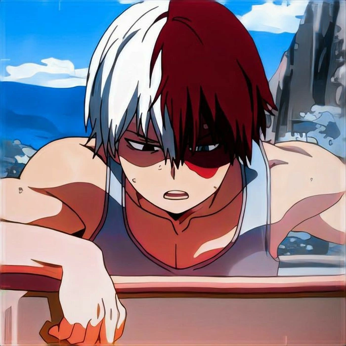 shoto todoroki anime hành động nổi bật