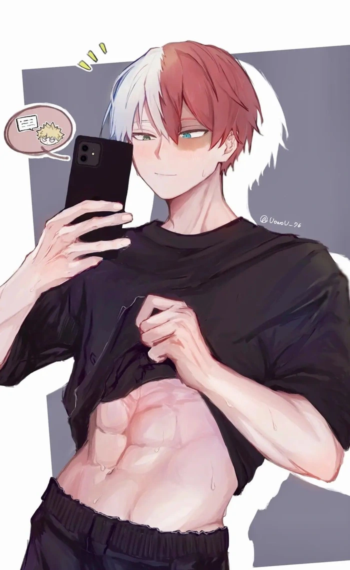 shoto todoroki nhân vật trong anime