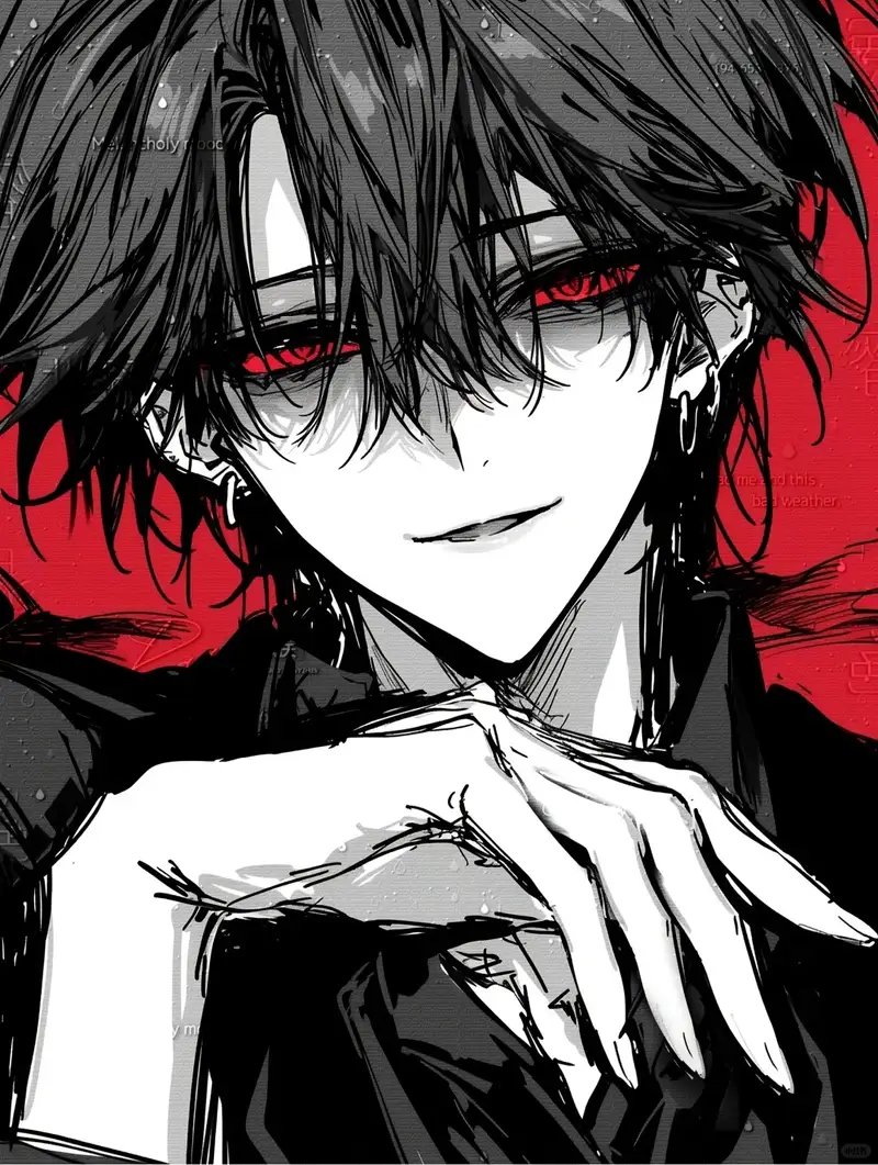 tranh anime ác quỷ lạnh lùng