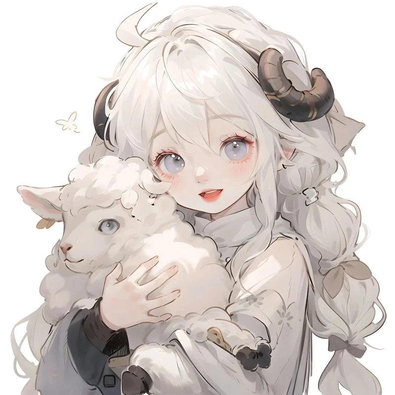 tranh anime cung bạch dương đẹp mắt
