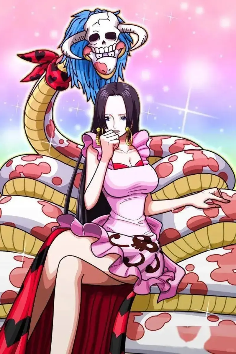 tranh boa hancock anime