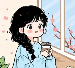 tranh chibi dễ thương cute