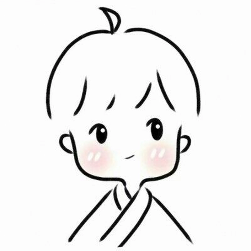 tranh chibi nam cute dễ vẽ